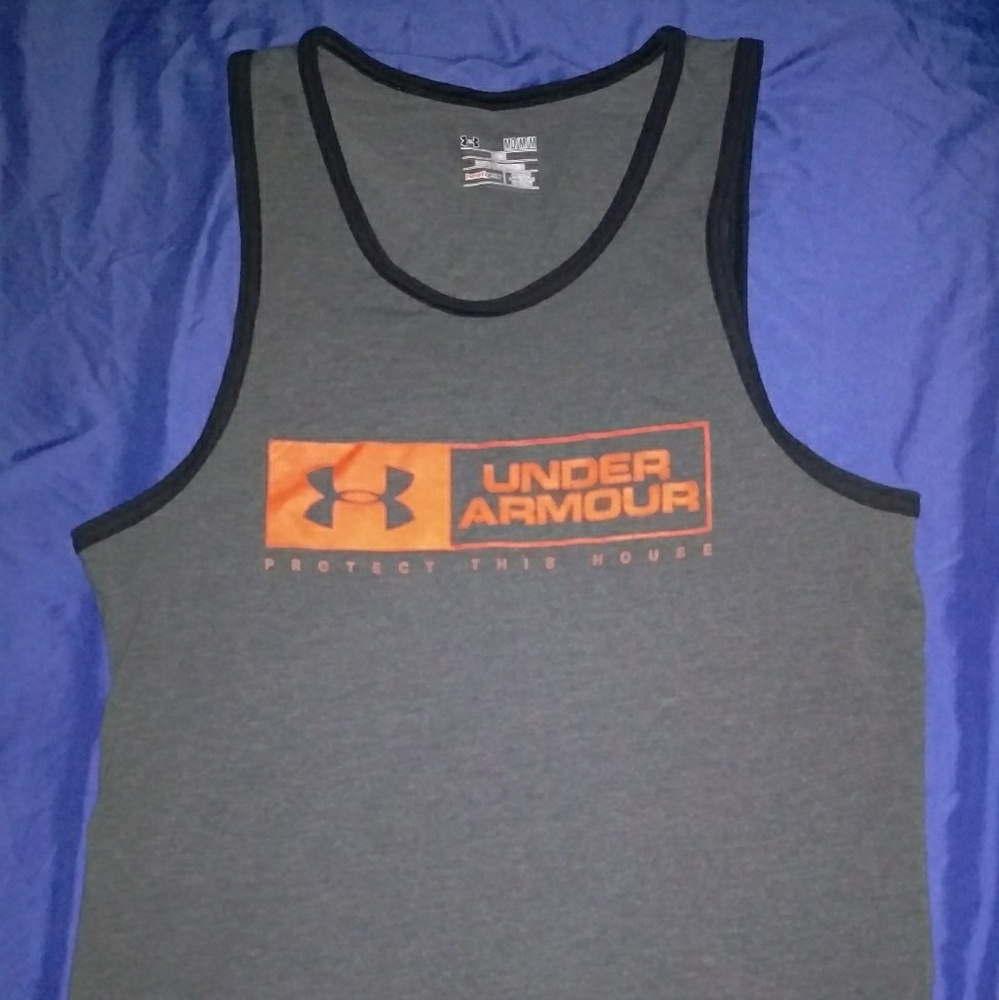 Men's under armour tank top sz. M